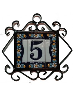 Reja para 1 letras +2 cenefas